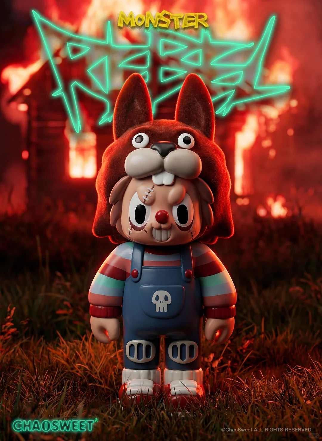 Rebel Bear Monster Series Blind Box (Arrived today)