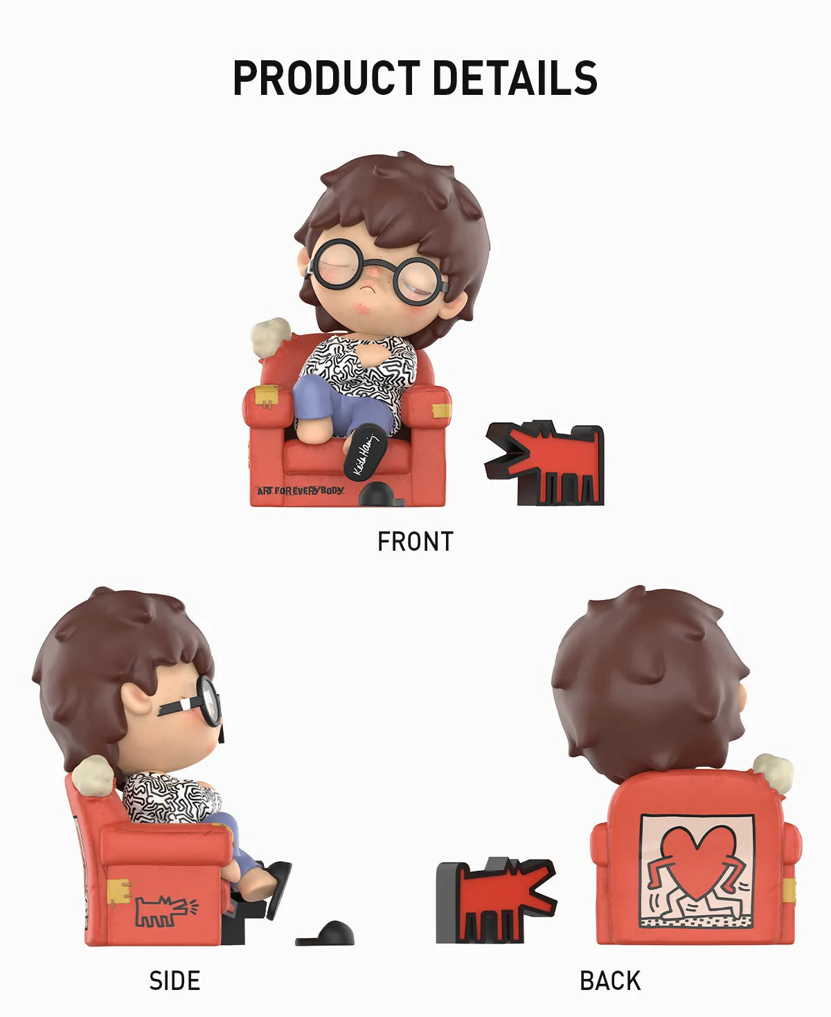 【pre order】Hirono x Keith Haring Figurine