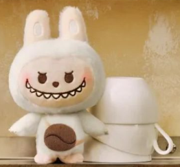 POP Mart Coffee Factory Series (plush toy, candle, fridge magnet)