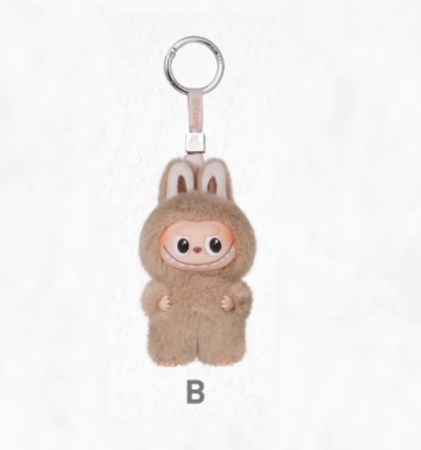LABUBU V4 Mini Plush Keychain - Heart Code Series