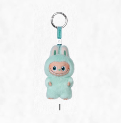 LABUBU V4 Mini Plush Keychain - Heart Code Series