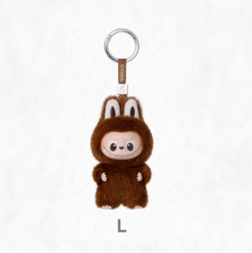 LABUBU V4 Mini Plush Keychain - Heart Code Series