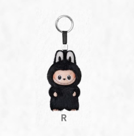 LABUBU V4 Mini Plush Keychain - Heart Code Series