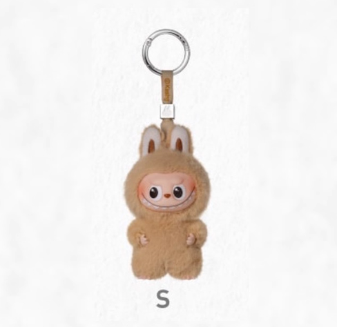 LABUBU V4 Mini Plush Keychain - Heart Code Series