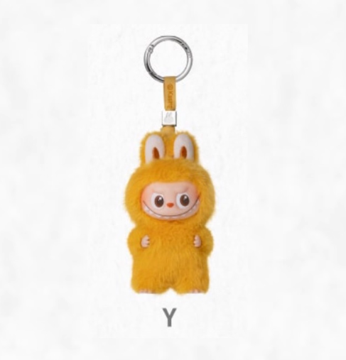 LABUBU V4 Mini Plush Keychain - Heart Code Series