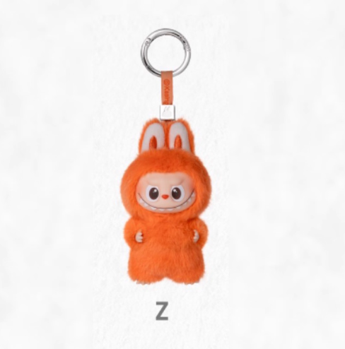LABUBU V4 Mini Plush Keychain - Heart Code Series