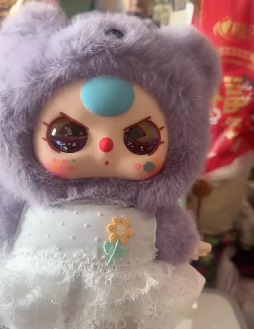 Baby Three 400% V3 Plush Series(Various eyes and facial expressions)