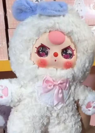 Baby Three 400% V4 Sweetie Baby Plush (Various eyes and facial expressions)