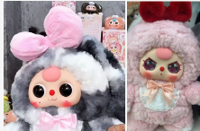 Baby Three 400% V4 Sweetie Baby Plush (Various eyes and facial expressions)