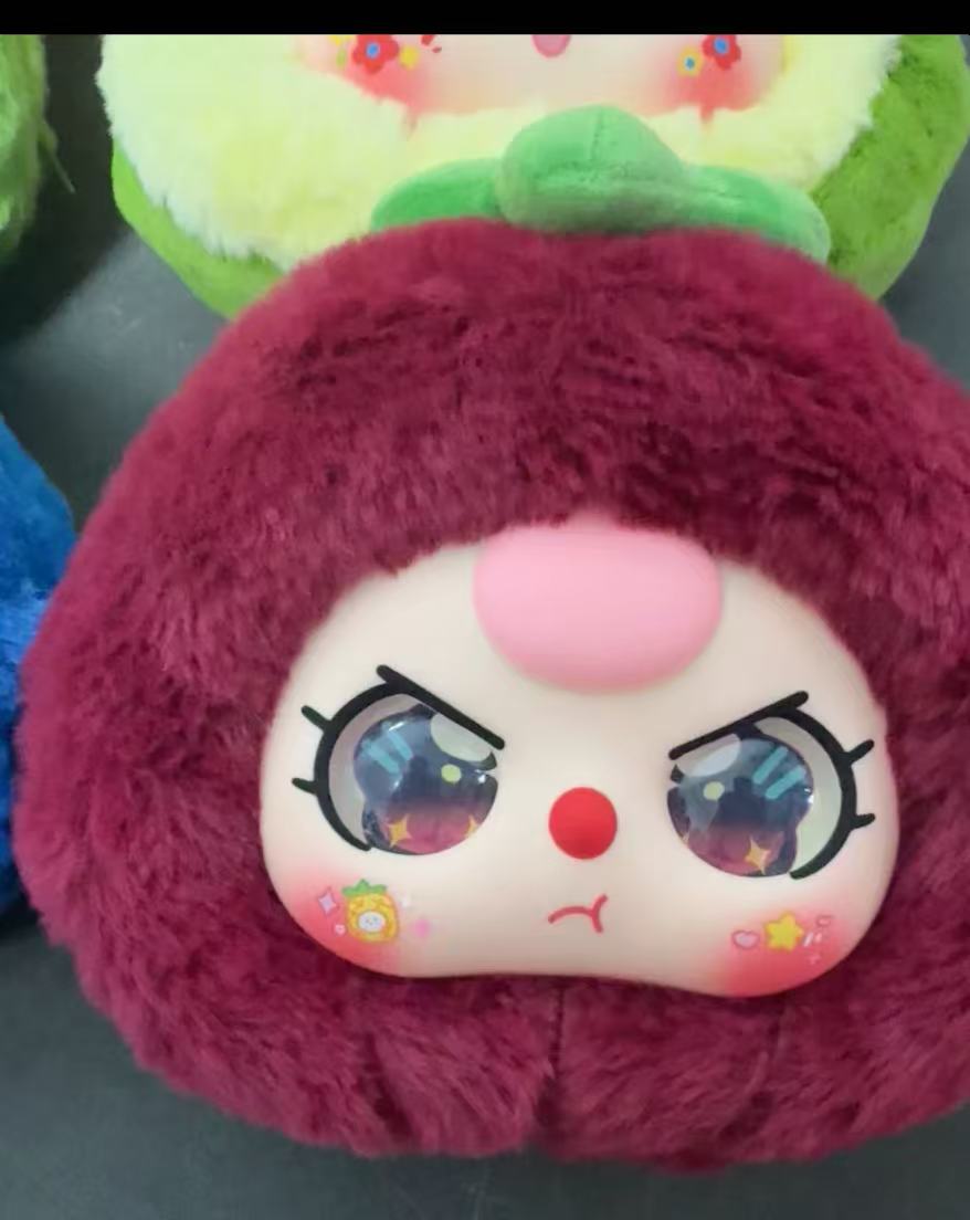 Baby Three Orchard Zipper Bag Series Plush Dolls