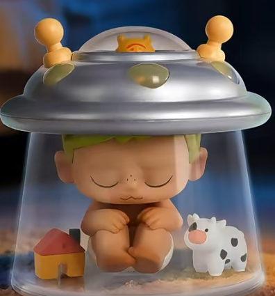 TOYCITY retro toy house series PVC