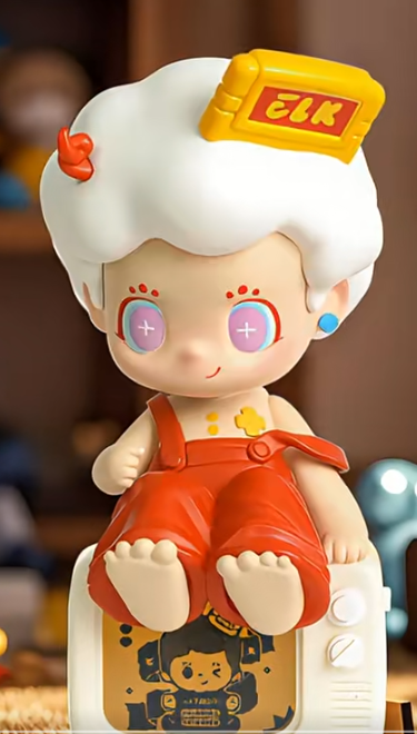 TOYCITY retro toy house series PVC
