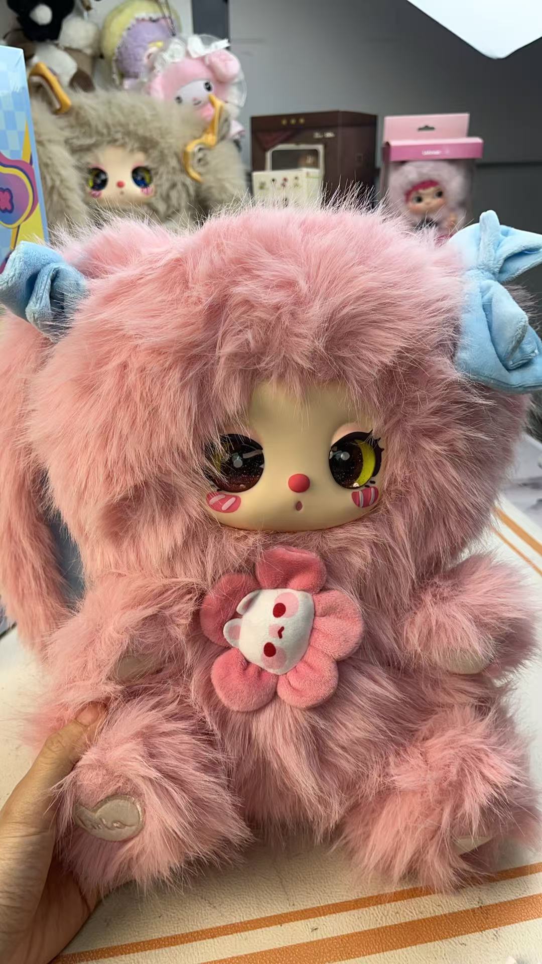 Lila 600% V2 Best Friend Afternoon Tea Plush(Various eyes and facial expressions)