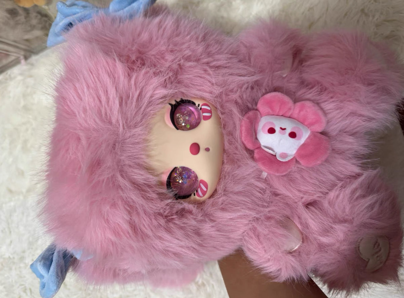 Lila 600% V2 Best Friend Afternoon Tea Plush(Various eyes and facial expressions)