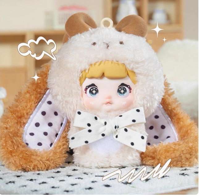 Nommi-V8 Nommi Baby Sweetheart Bunny Series Plush