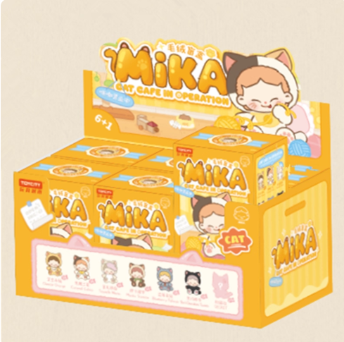 MIKA-CAT CAFE IN OPERATION SERIES PLUSH