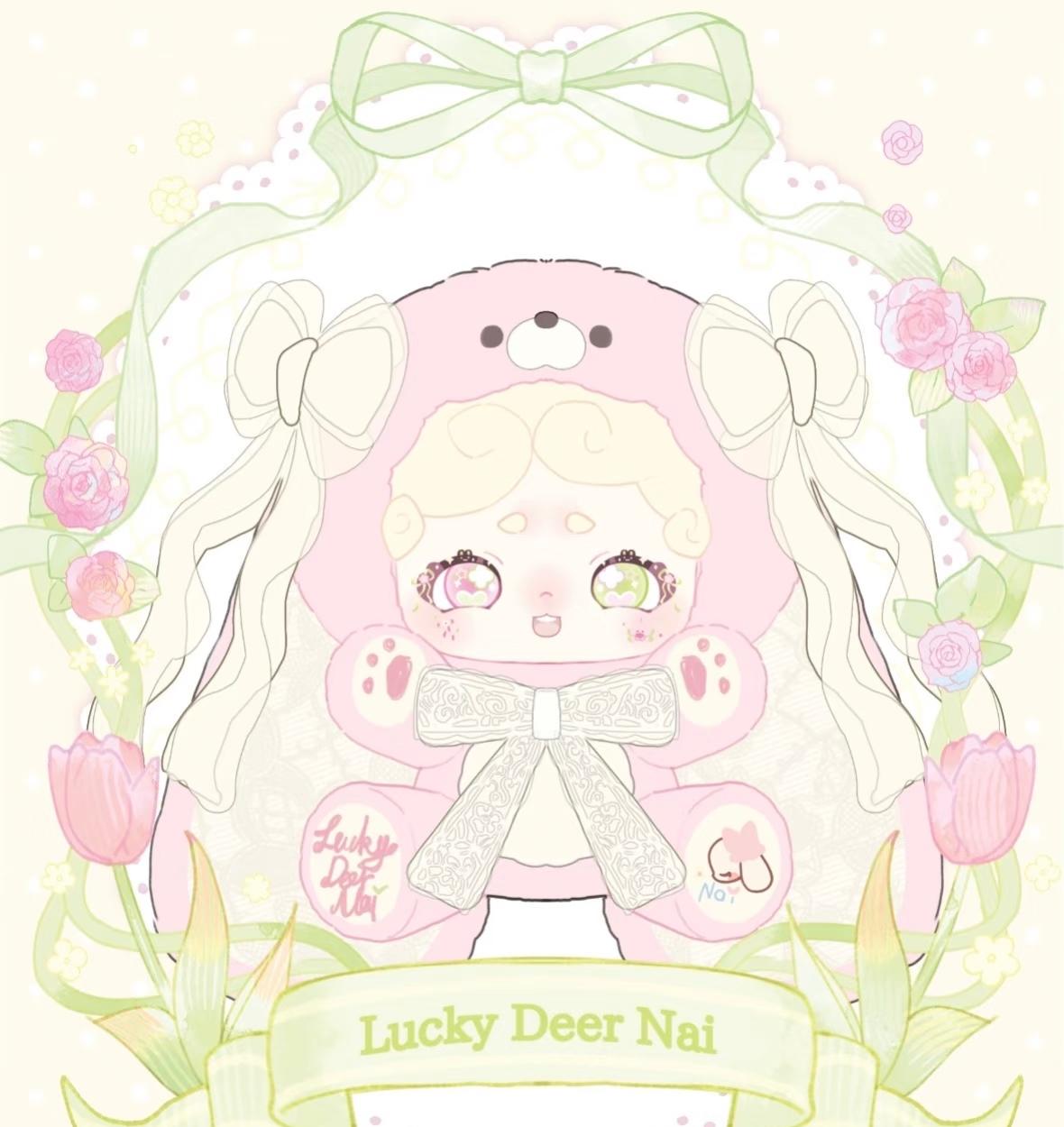 Lucky Deer Nai Sweet Tea Rabbit Sreies Plush 600%-pre order