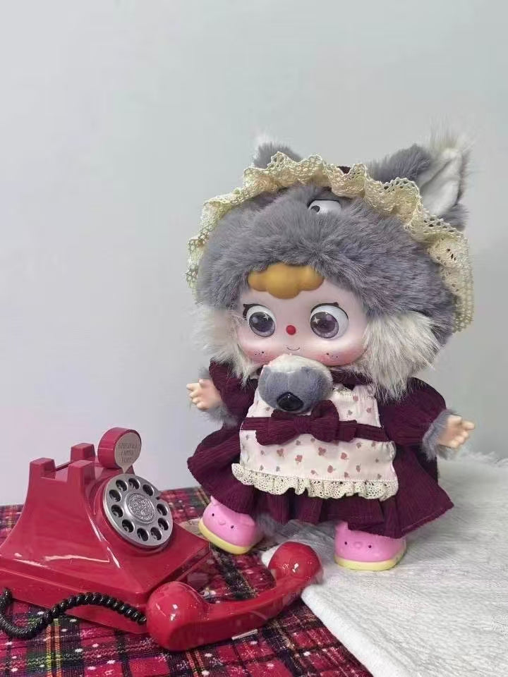 DouBao and UU Joint Plush 400%- Wolf Grandma and Little Red Riding Hood