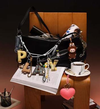 THE MONSTERS LABUBU Pin For Love Series - Letter Pendant Blind Box(A-M and N-Z)