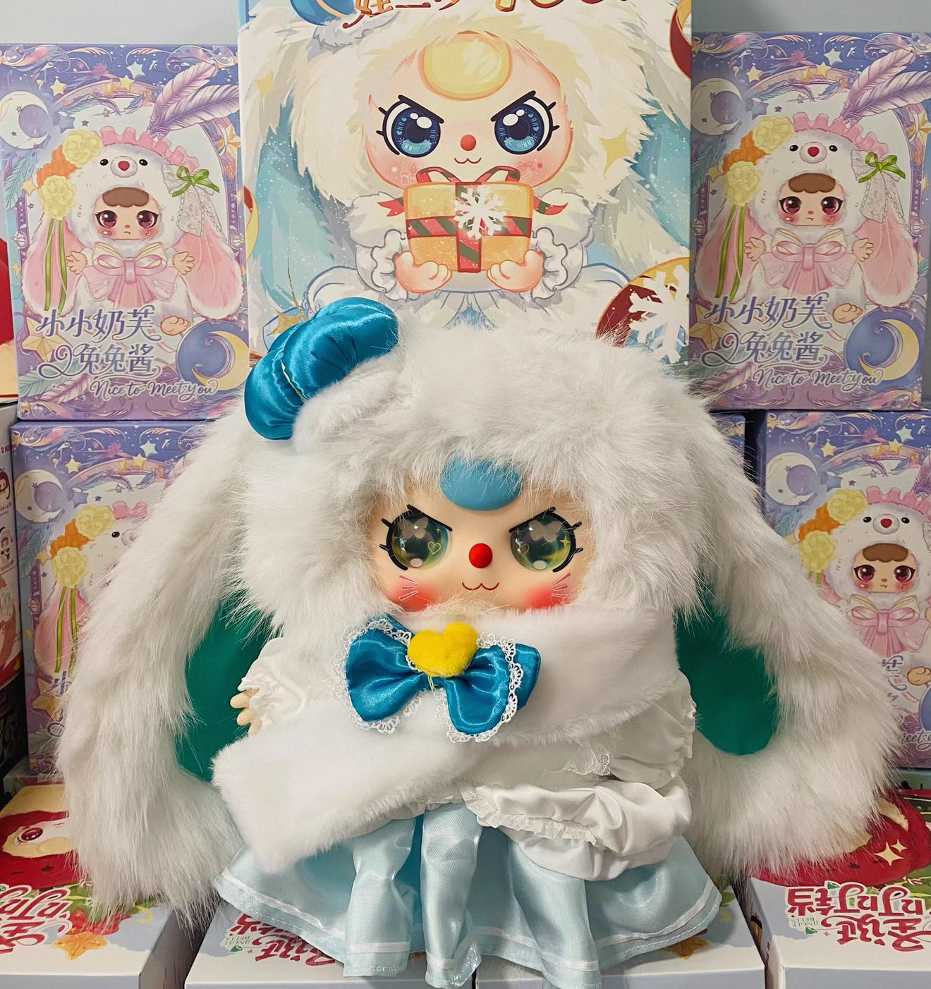 Baby Three Merry Christmas 400% Plush Blind Box