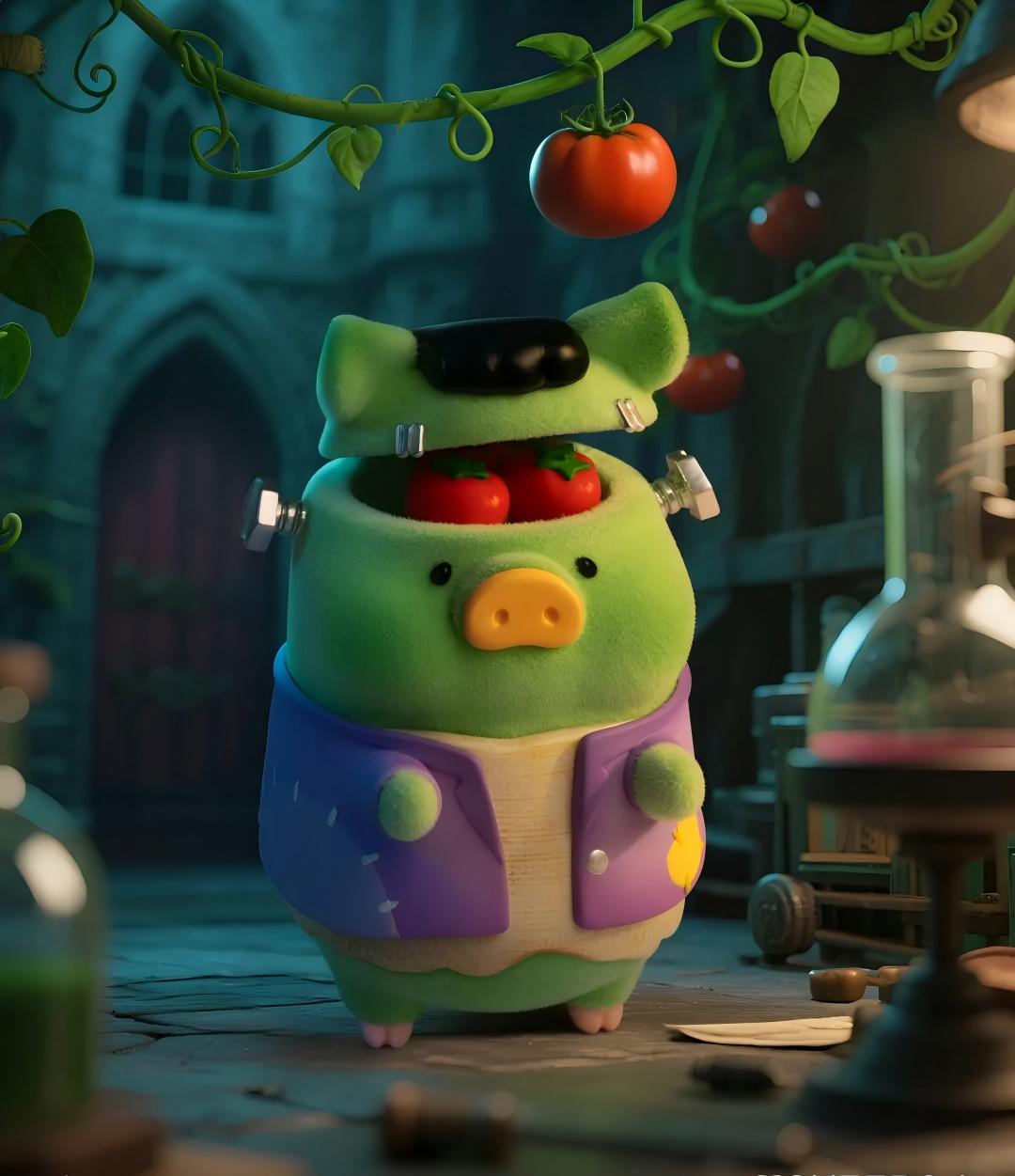 LuLu Pig - Canned Pig - Fright Castle Series