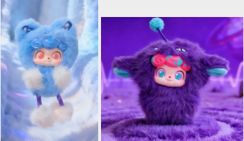 Qkid wave club series mini plush blind box