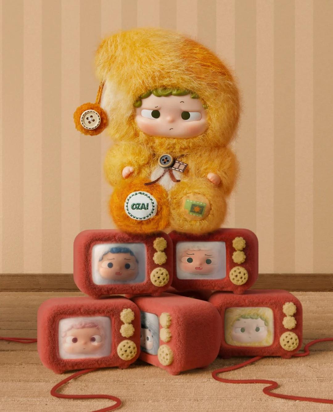 Ozai framed in memory plush