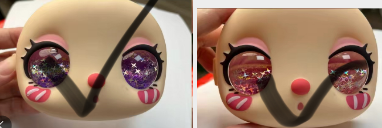 LILA 600% plush v3 Girlfriends' Makeup Party Blind box(various special eye types) DS