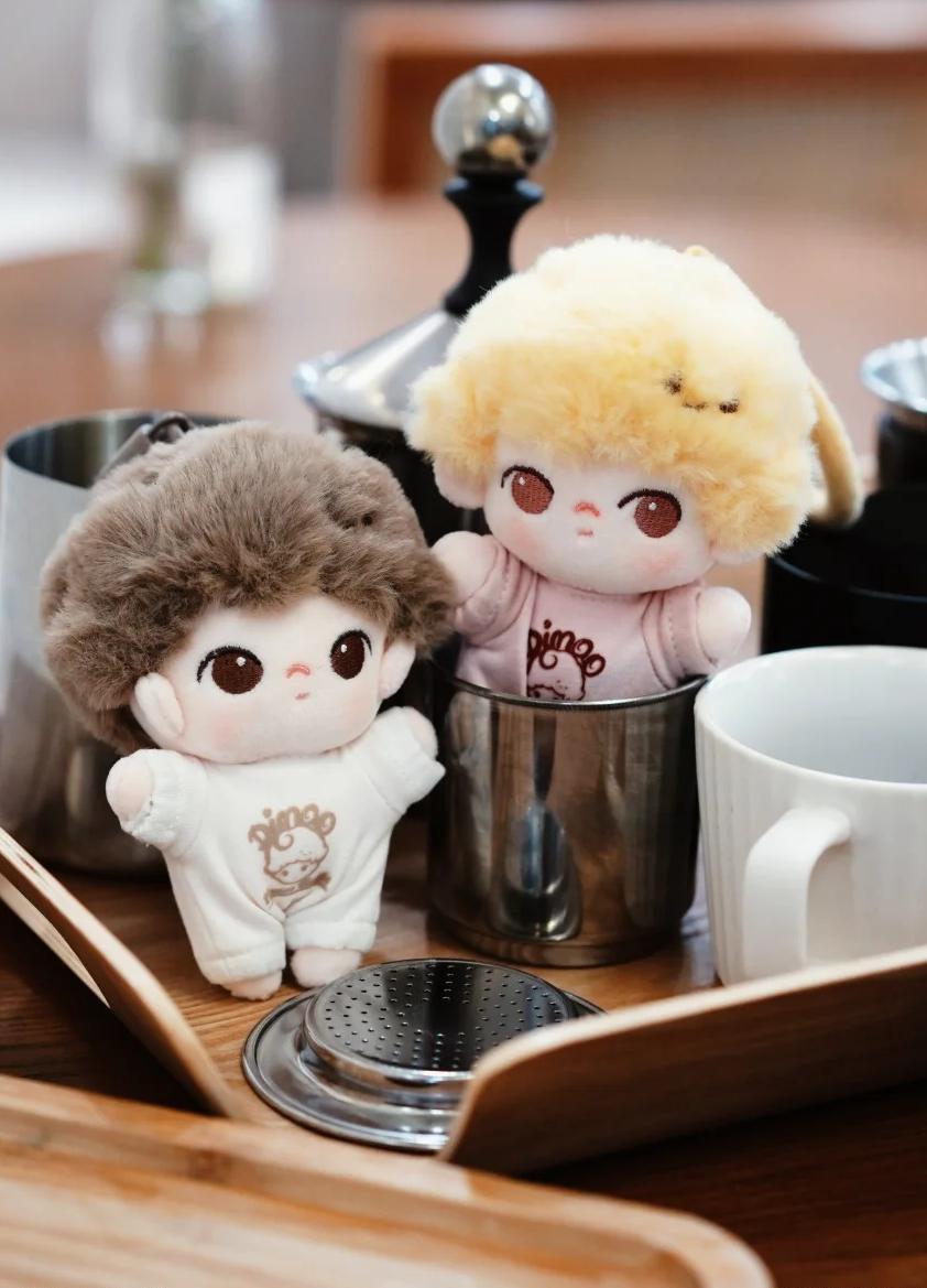 DIMMO Crush on Coffee Series -Soft-Faced Plush