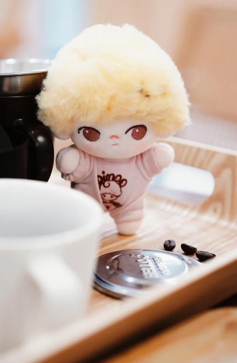DIMMO Crush on Coffee Series -Soft-Faced Plush