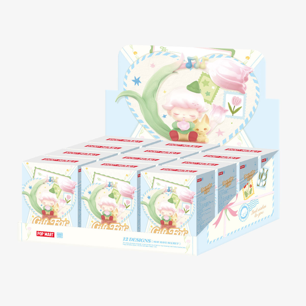 GIFT FOR YOU greeting card series scene sets PVC