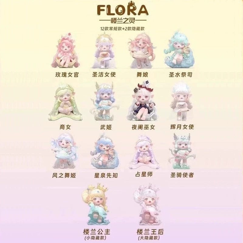 FLORA the Spirit of Loulan Series Figures