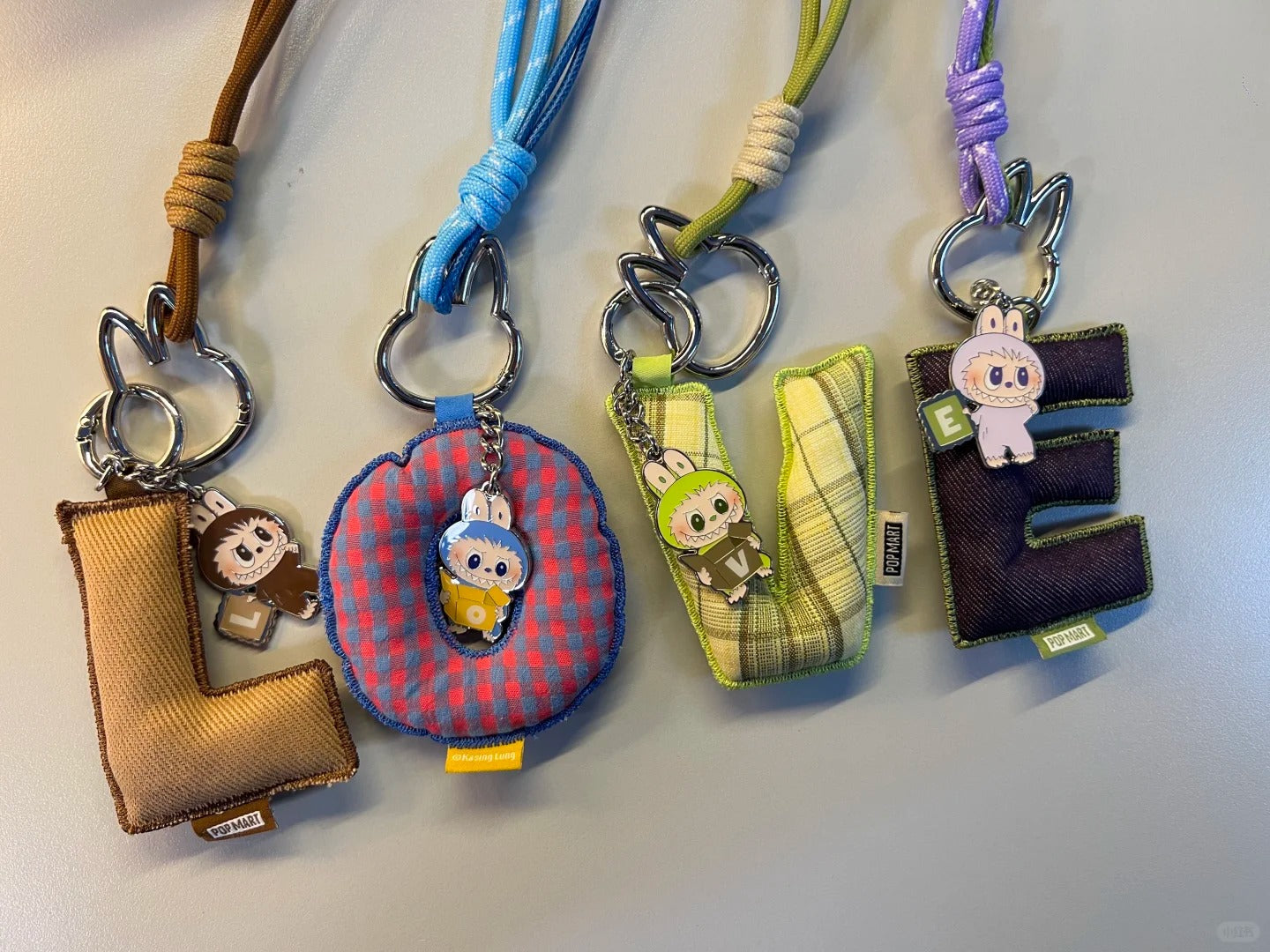 THE MONSTERS LABUBU Pin For Love Series - Letter Pendant Blind Box(A-M and N-Z)