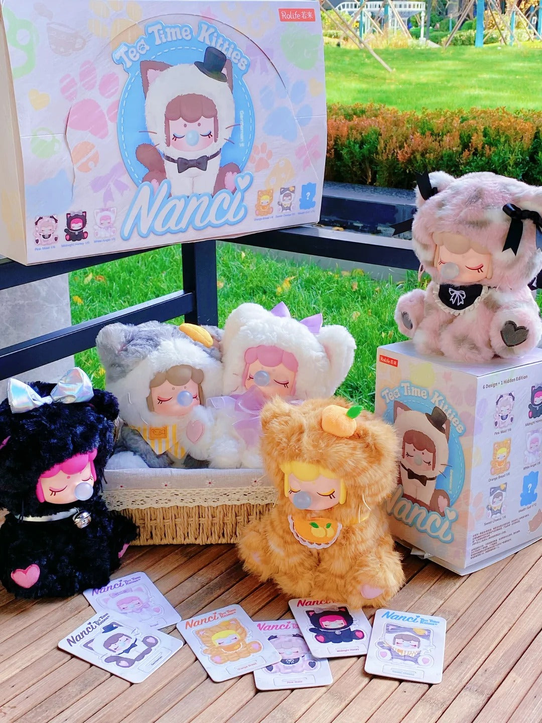 Nanci Tea Time Kitties ぬいぐるみ　6個　未開封 Nanci Tea Time Kitties Plush Series – Jane Toys