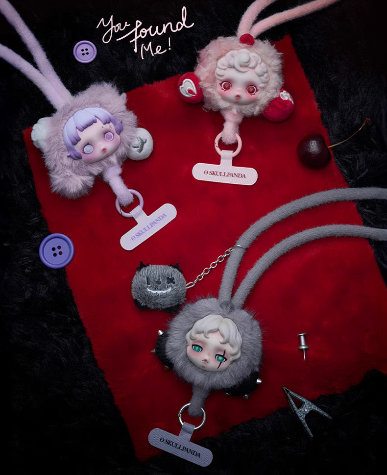 SKULLPANDA You Found Me!Series Phone Lanyard(pre order)