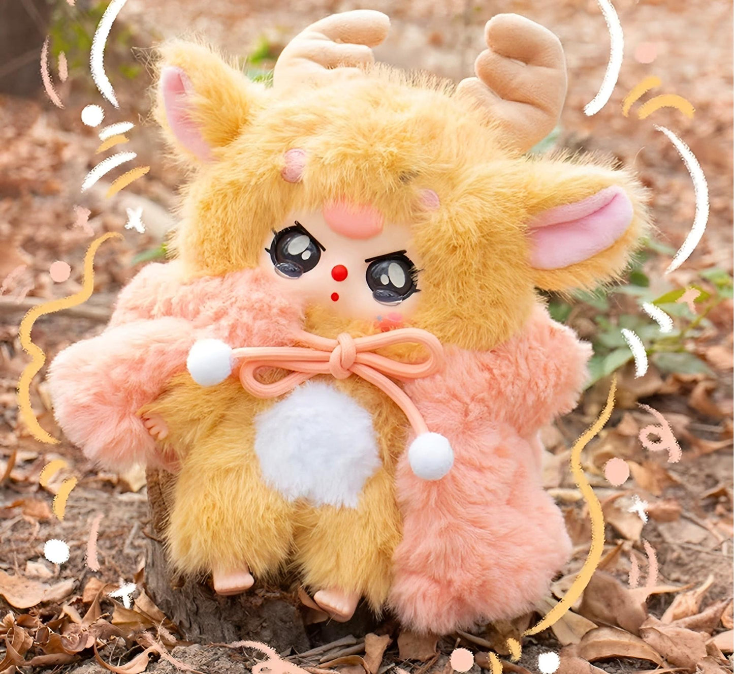 Baby Three I'm Not A Warrior Plush Series Blind Box