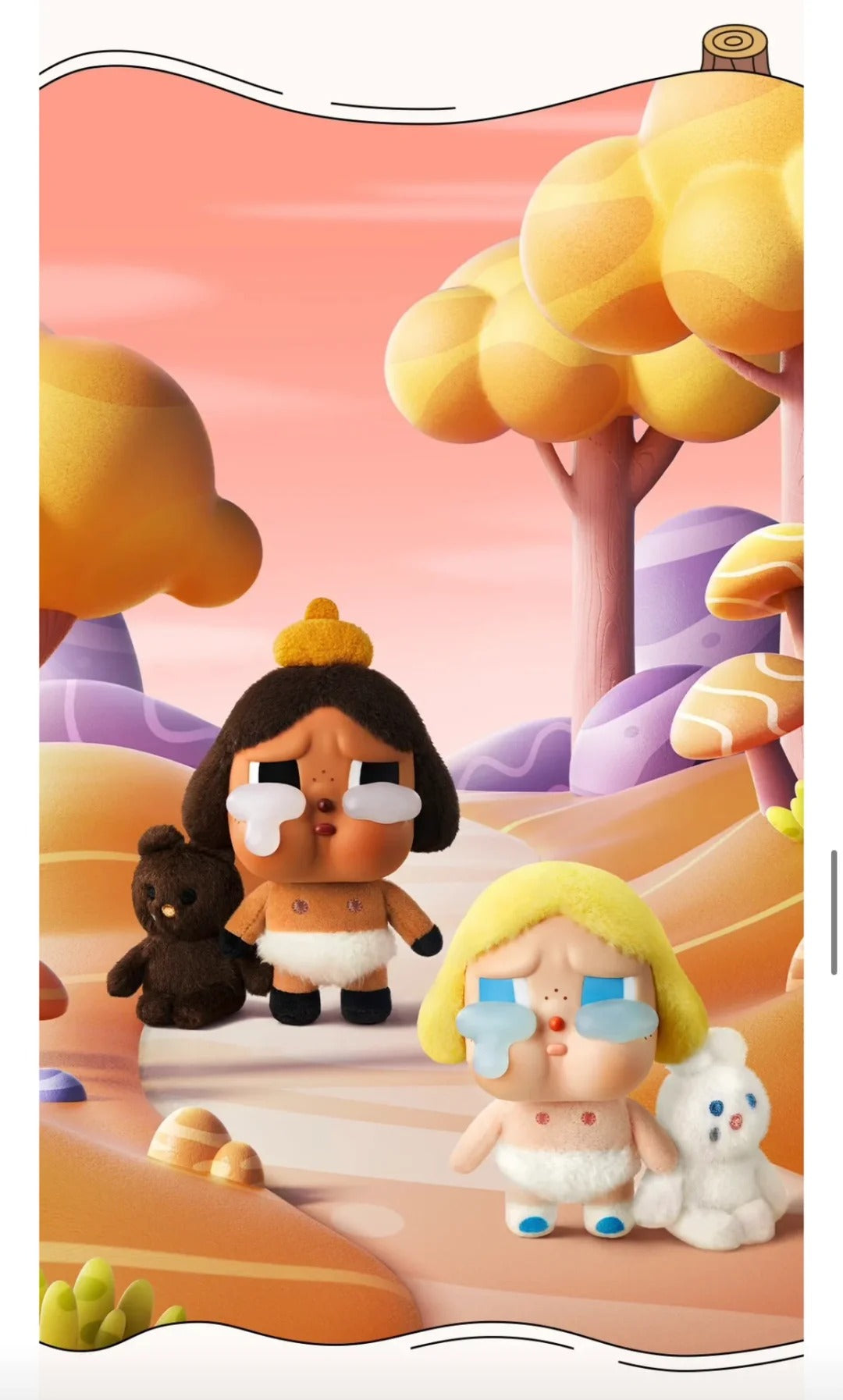 Crybaby Tear Factory Epoxy Series Plush(pre order)