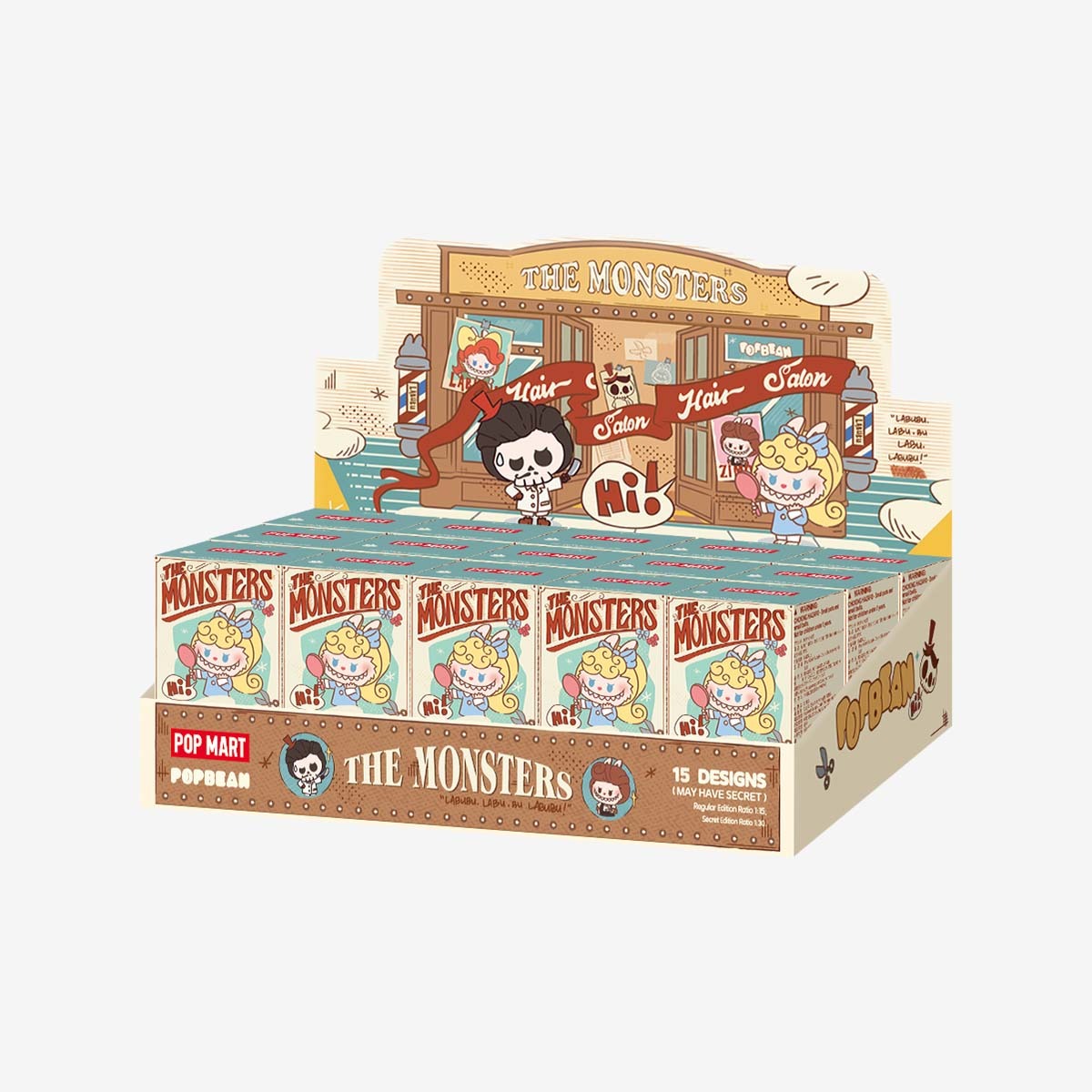 POP BEAN THE MONSTERS Hair Salon Series(pre order)