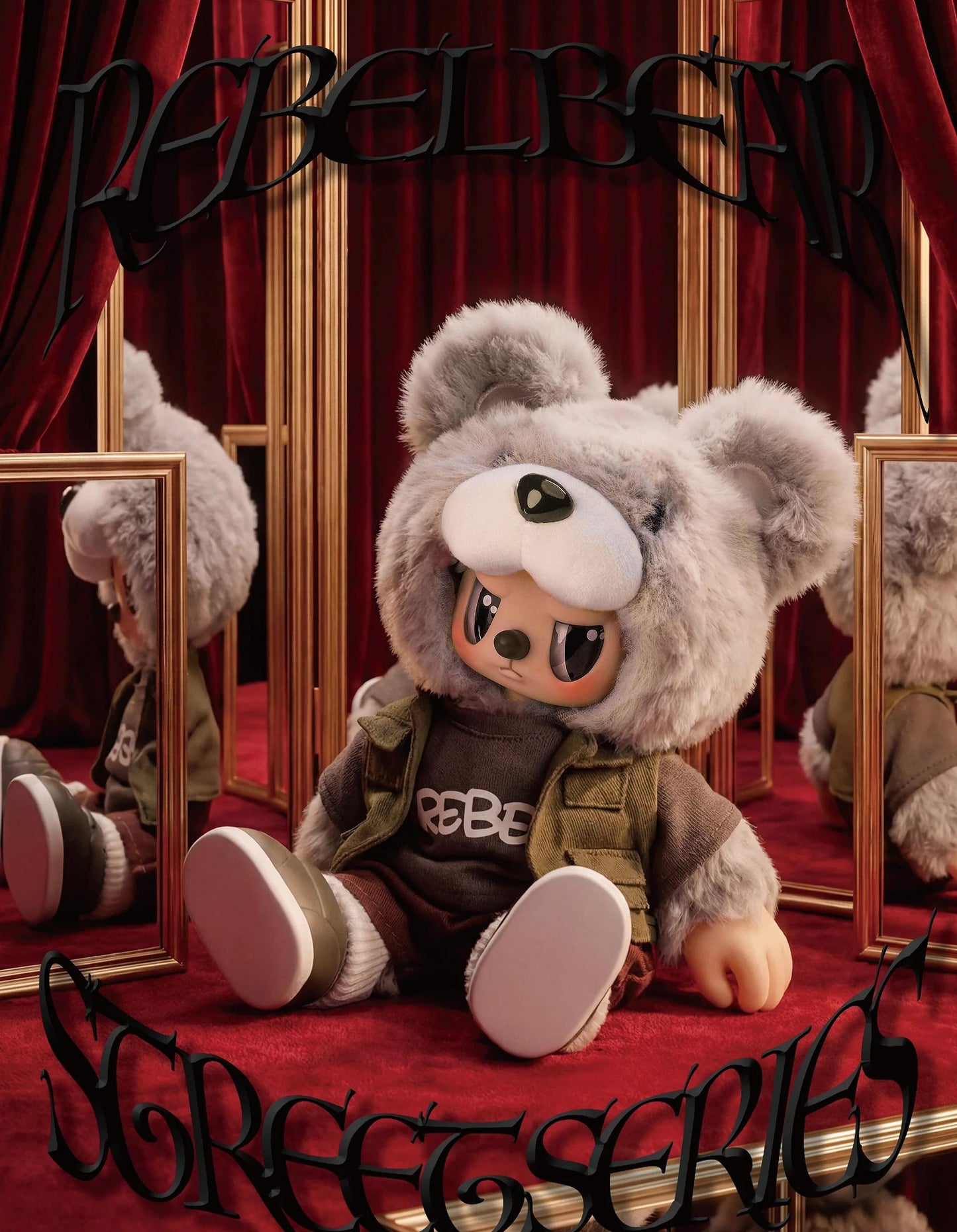 REBEL BEAR The Street SeriesPlush Blind Box