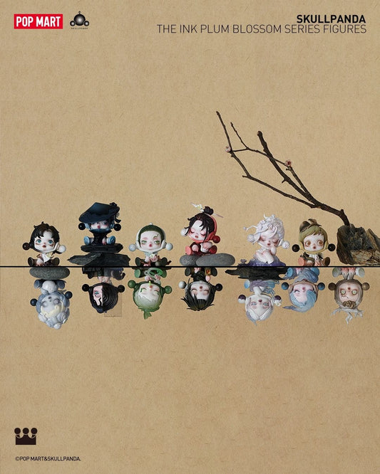 SKULLPANDA The Ink Plum Blossom Series PVC Figures(D-P)