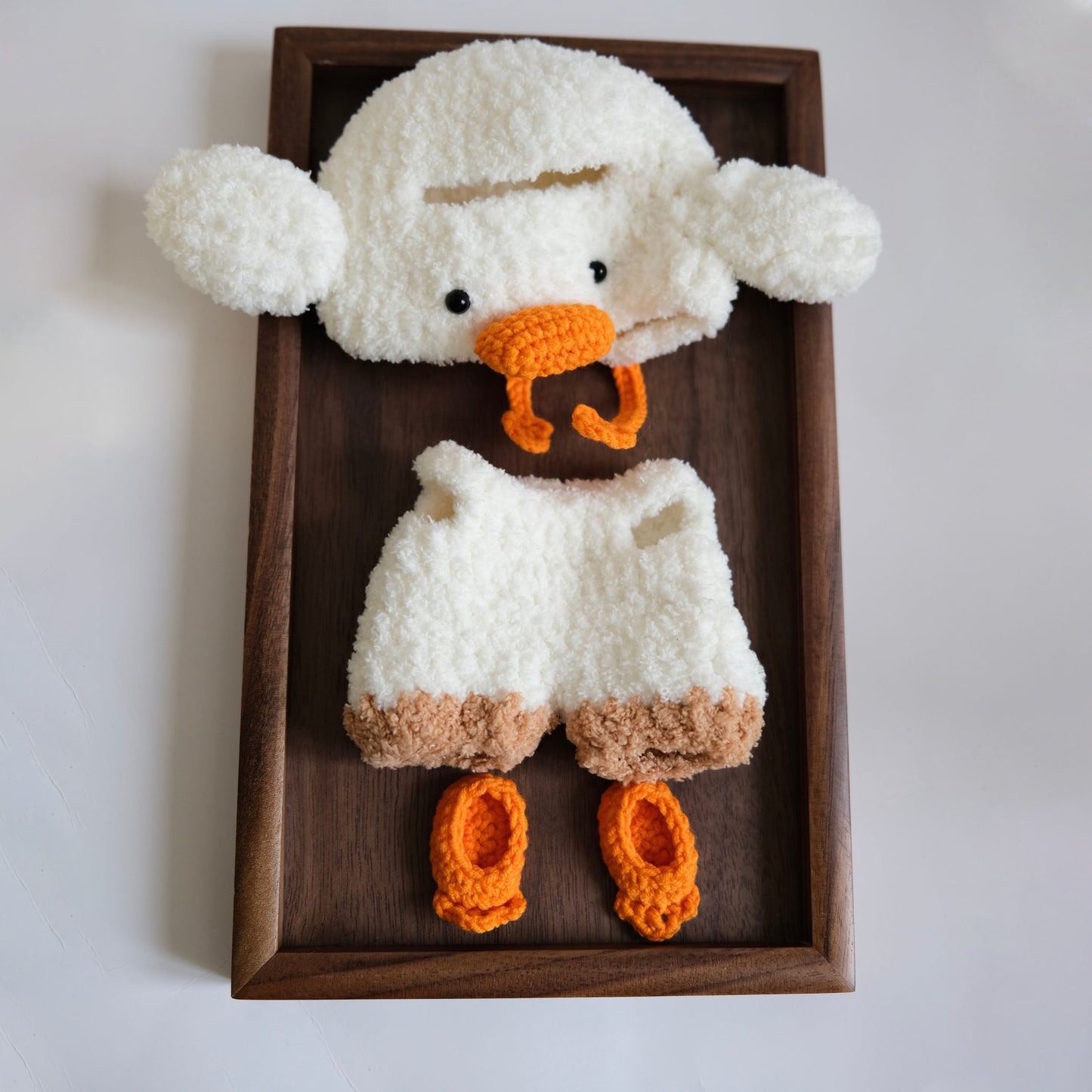 LABUBU Handmade Duck Clothes Doll