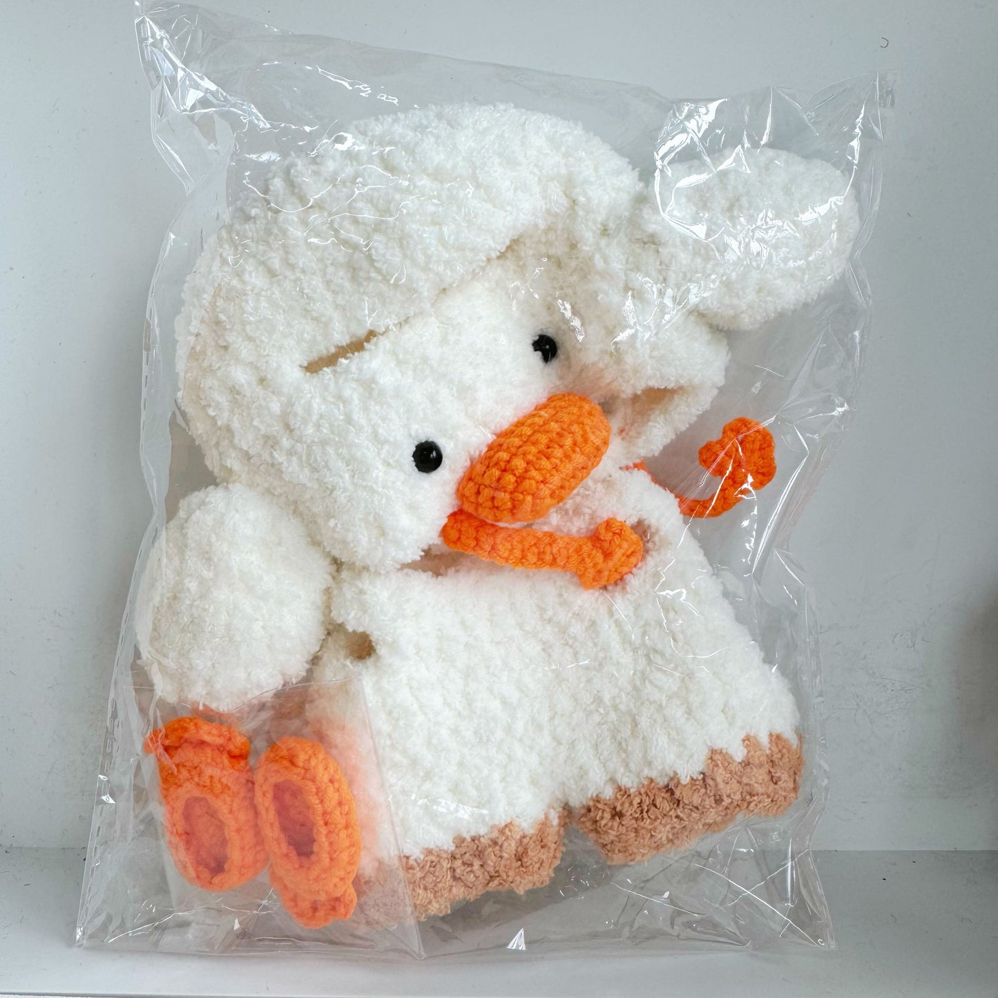 LABUBU Handmade Duck Clothes Doll