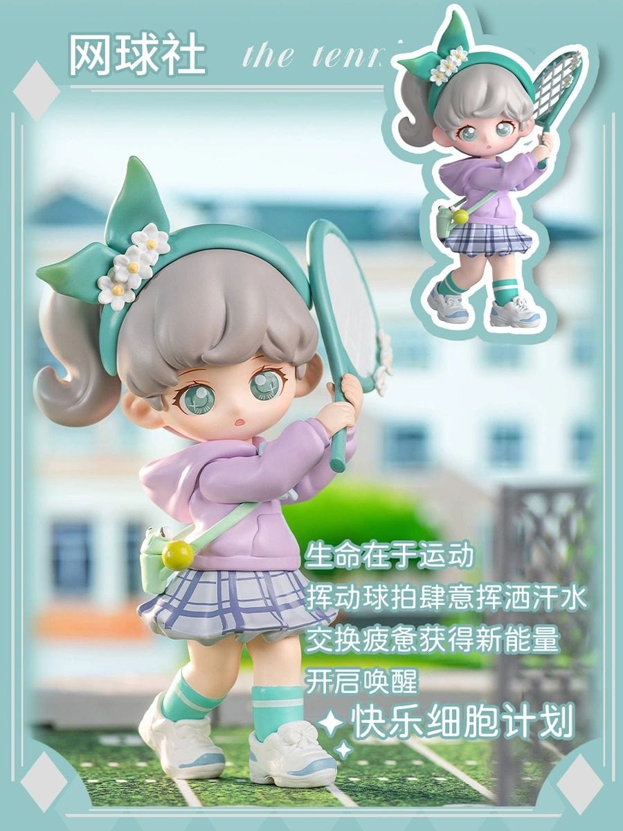 Teennar Students Club Series PVC Figures