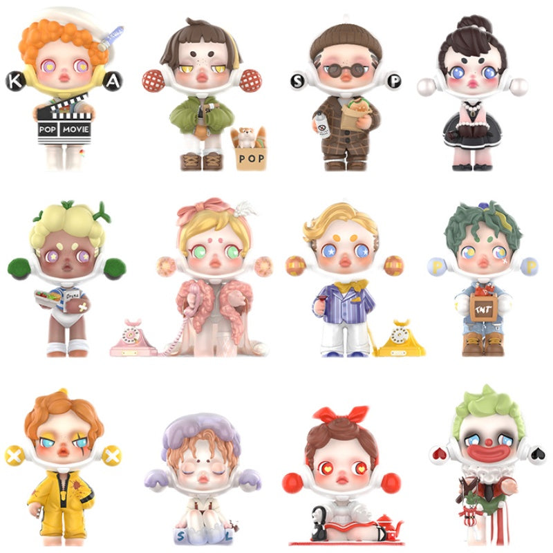 SKULLPANDA Action! Cut! Series dolls Gift set(D-P)
