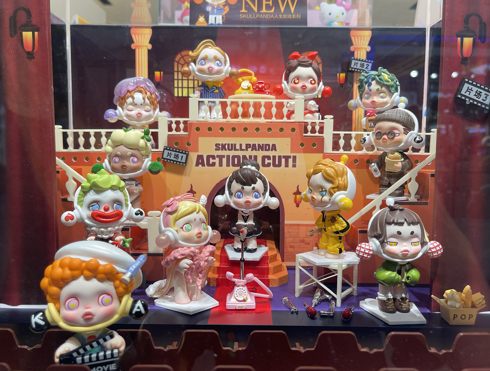 SKULLPANDA Action! Cut! Series dolls Gift set(D-P)