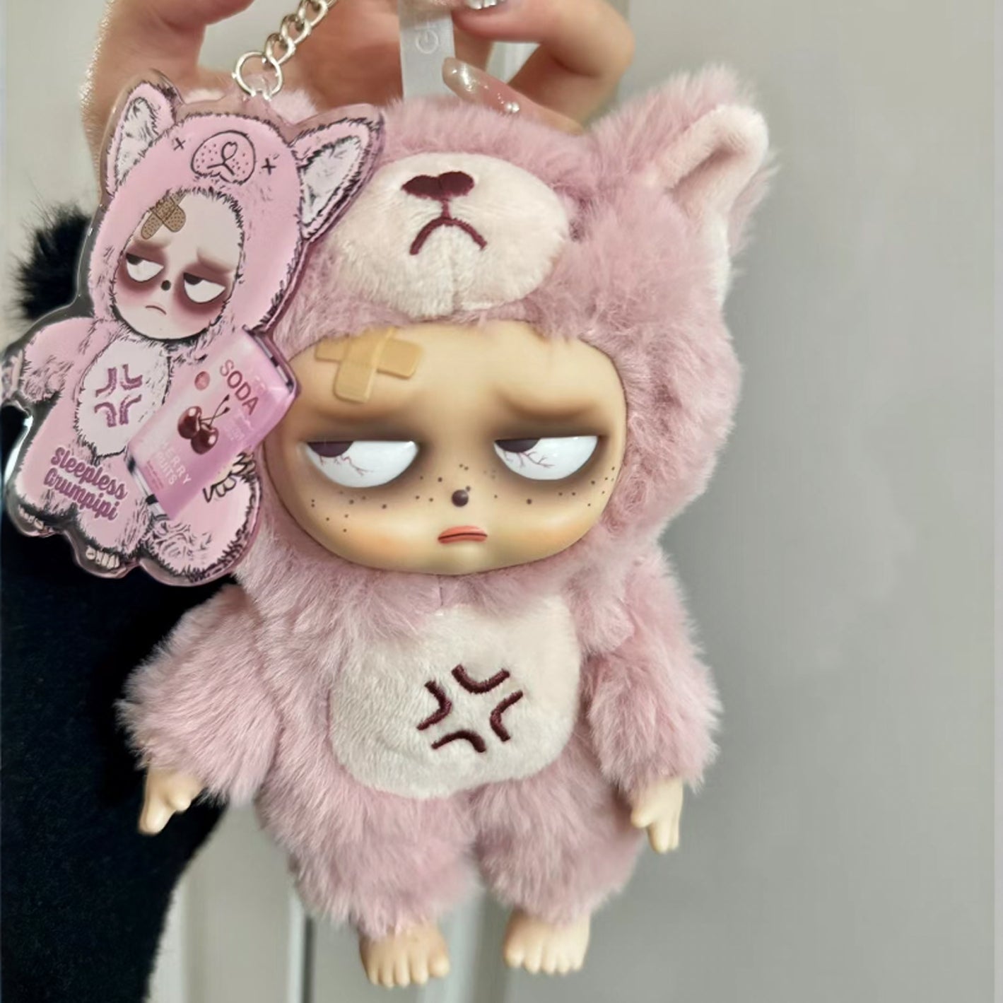 SLEEPLESS GRUMPIPI Series Plush Keychains（pre order）