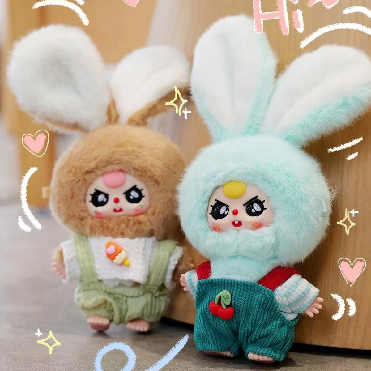 Baby Three Mini Bunny Plush Series Blind Box