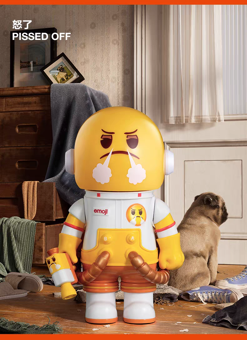 Mega space molly 100% x emoji pvc