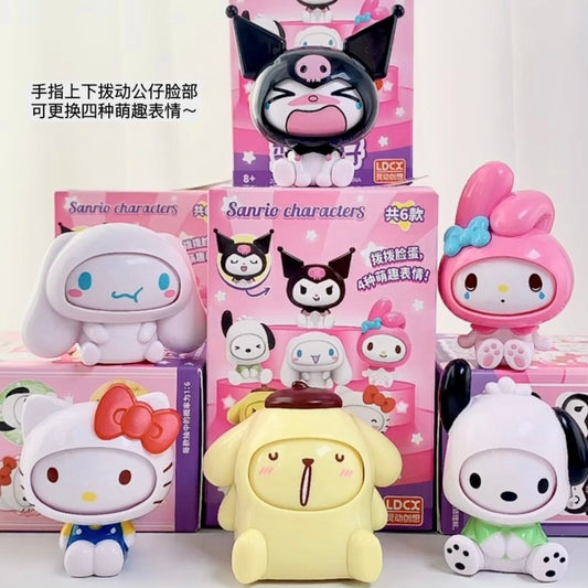 Sanrio Transforming Face Series figures