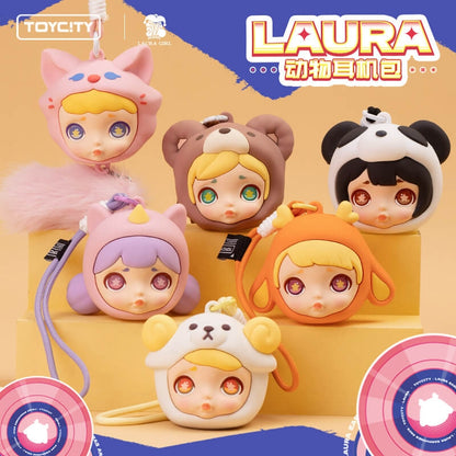 【Sale】Laura Animal Earphones Bag Series Blind Box